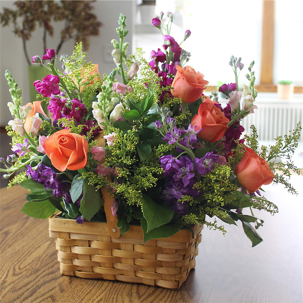 Garden of Life Basket – PIKE CREEK FLOWERS & GIFTS, Wilmington DE