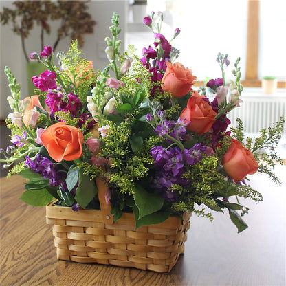 Garden of Life Basket – PIKE CREEK FLOWERS & GIFTS, Wilmington DE