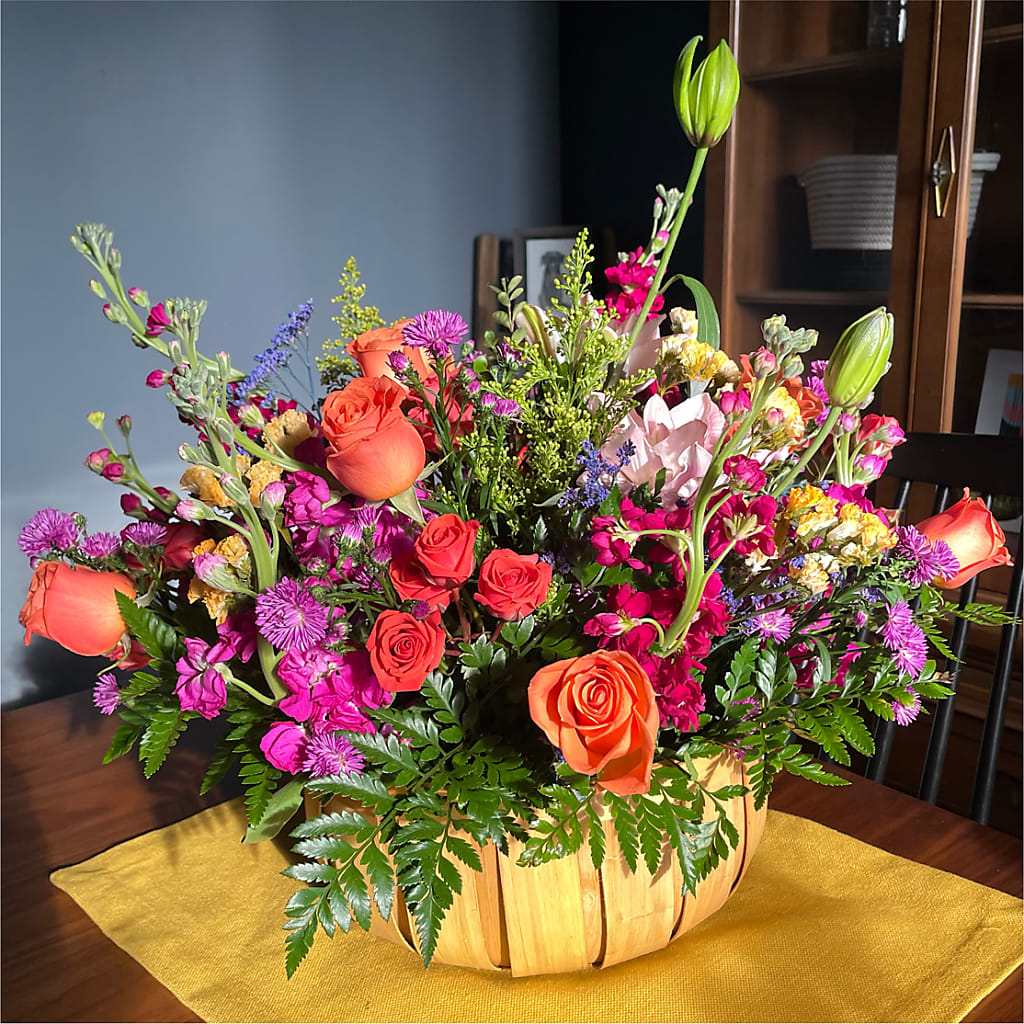 Garden of Life Basket – PIKE CREEK FLOWERS & GIFTS, Wilmington DE
