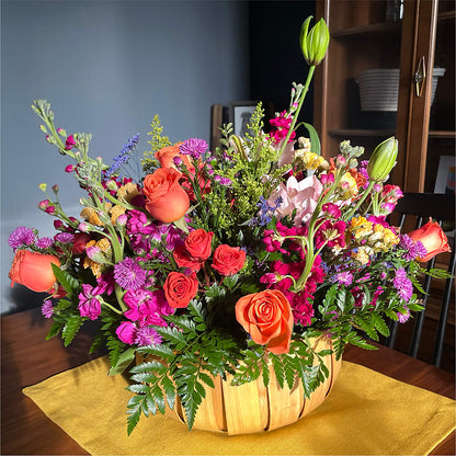 Garden of Life Basket – PIKE CREEK FLOWERS & GIFTS, Wilmington DE