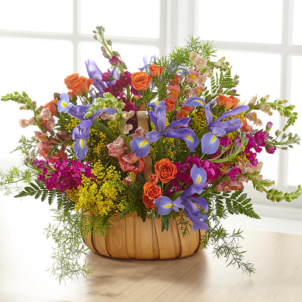 Garden of Life Basket – PIKE CREEK FLOWERS & GIFTS, Wilmington DE