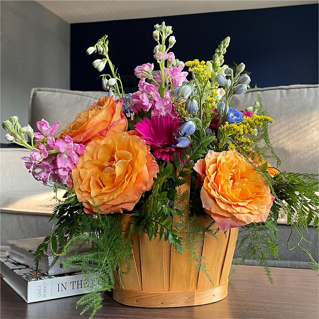 Garden of Life Basket – PIKE CREEK FLOWERS & GIFTS, Wilmington DE