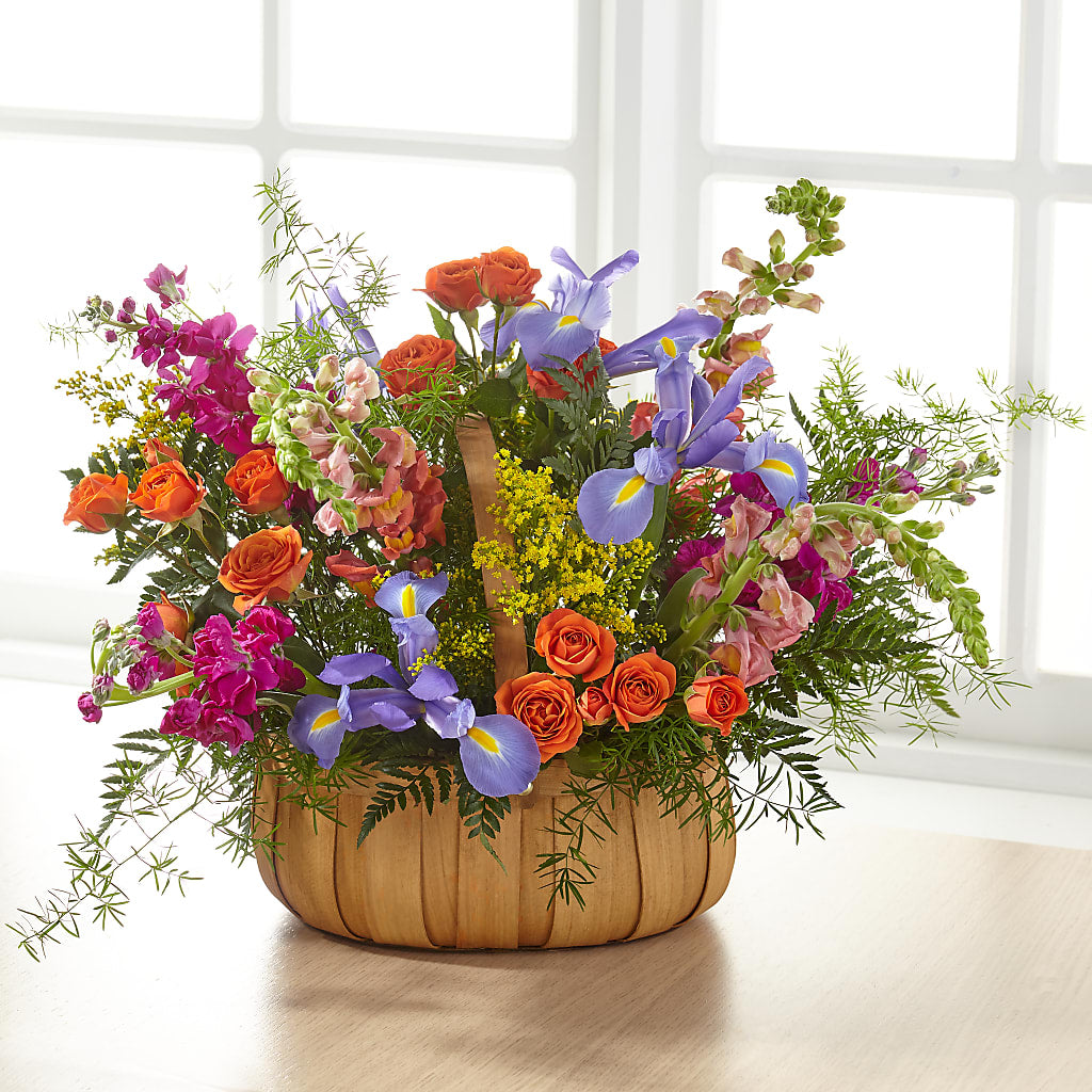 Garden of Life Basket – PIKE CREEK FLOWERS & GIFTS, Wilmington DE