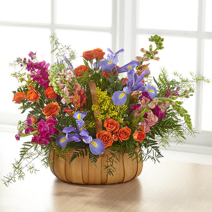 Garden of Life Basket – PIKE CREEK FLOWERS & GIFTS, Wilmington DE