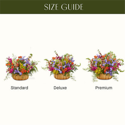 Garden of Life Basket – PIKE CREEK FLOWERS & GIFTS, Wilmington DE