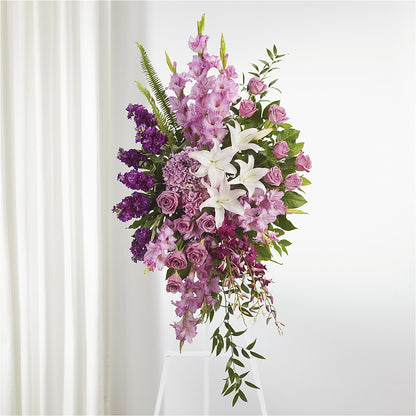 Never Alone Standing Spray – PIKE CREEK FLOWERS & GIFTS, Wilmington DE