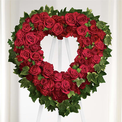 Wholehearted Standing Spray – PIKE CREEK FLOWERS & GIFTS, Wilmington DE