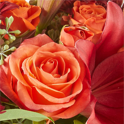 Crimson Leaves Bouquet – PIKE CREEK FLOWERS & GIFTS, Wilmington DE
