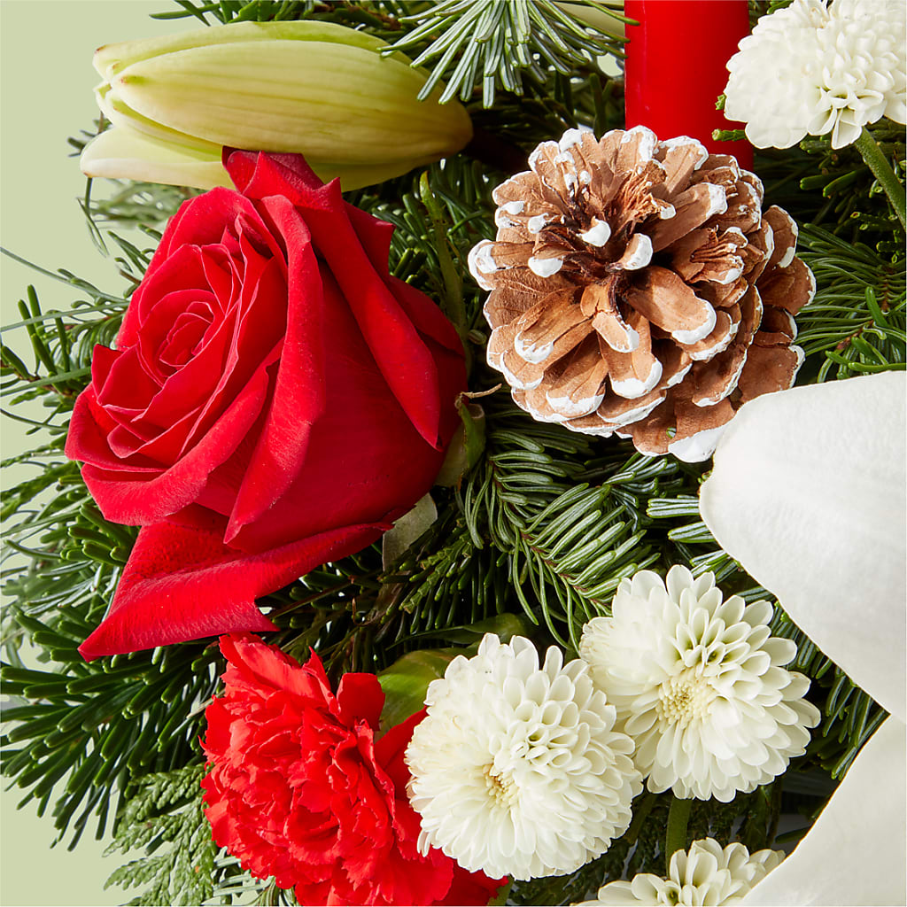 Seasonal Festivities Centerpiece – PIKE CREEK FLOWERS & GIFTS, Wilmington DE