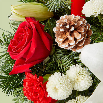 Seasonal Festivities Centerpiece – PIKE CREEK FLOWERS & GIFTS, Wilmington DE