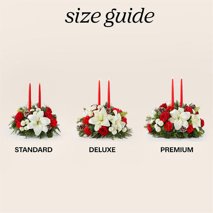 Seasonal Festivities Centerpiece – PIKE CREEK FLOWERS & GIFTS, Wilmington DE