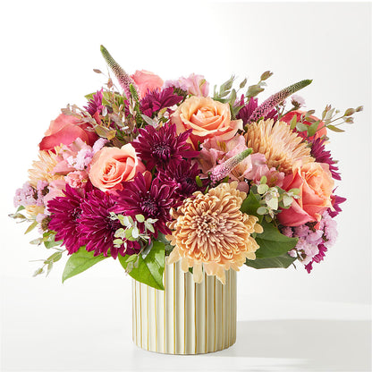 Berry Cobbler Bouquet with Ivory Vase – PIKE CREEK FLOWERS & GIFTS, Wilmington DE