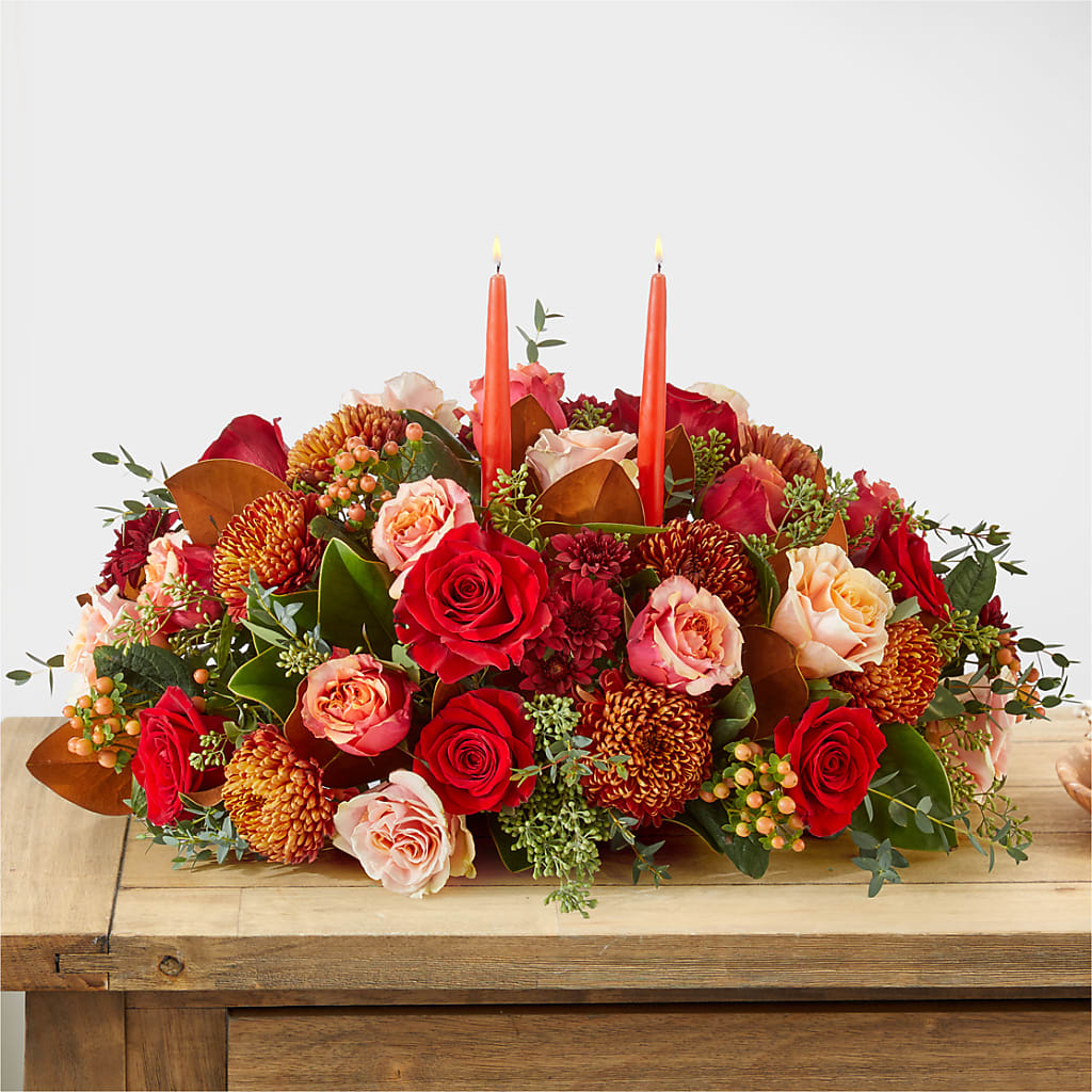 Gather Near Centerpiece – PIKE CREEK FLOWERS & GIFTS, Wilmington DE
