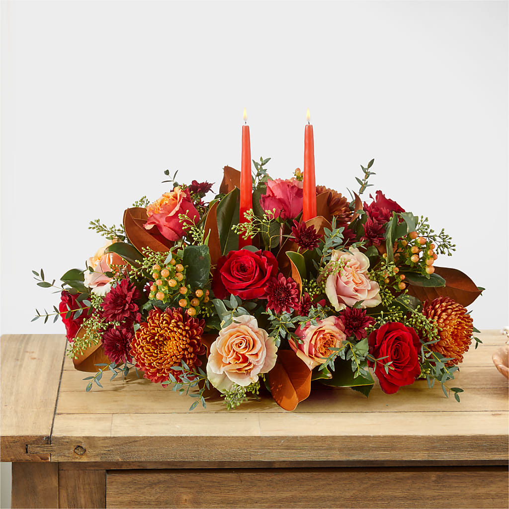 Gather Near Centerpiece – PIKE CREEK FLOWERS & GIFTS, Wilmington DE