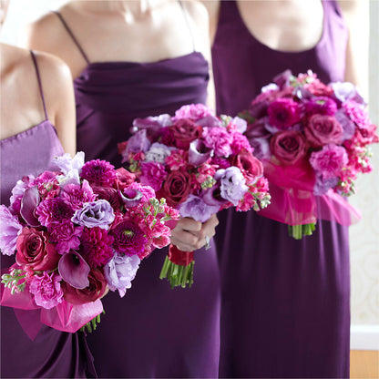 Bridesmaid's Garden Bouquet – PIKE CREEK FLOWERS & GIFTS, Wilmington DE