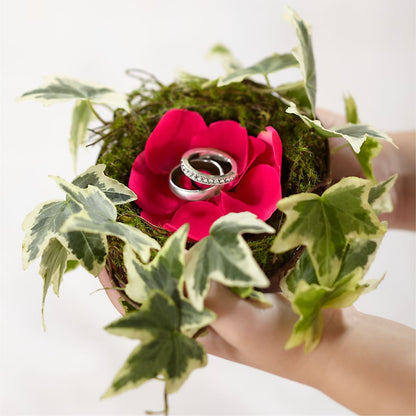 Lila Rose Ring Nest – PIKE CREEK FLOWERS & GIFTS, Wilmington DE
