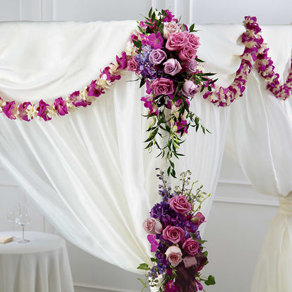 Color & Light Chuppah Decor – PIKE CREEK FLOWERS & GIFTS, Wilmington DE