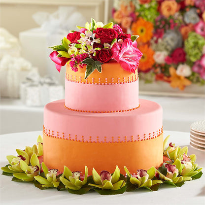 Sweet Citrus Cake Decor – PIKE CREEK FLOWERS & GIFTS, Wilmington DE